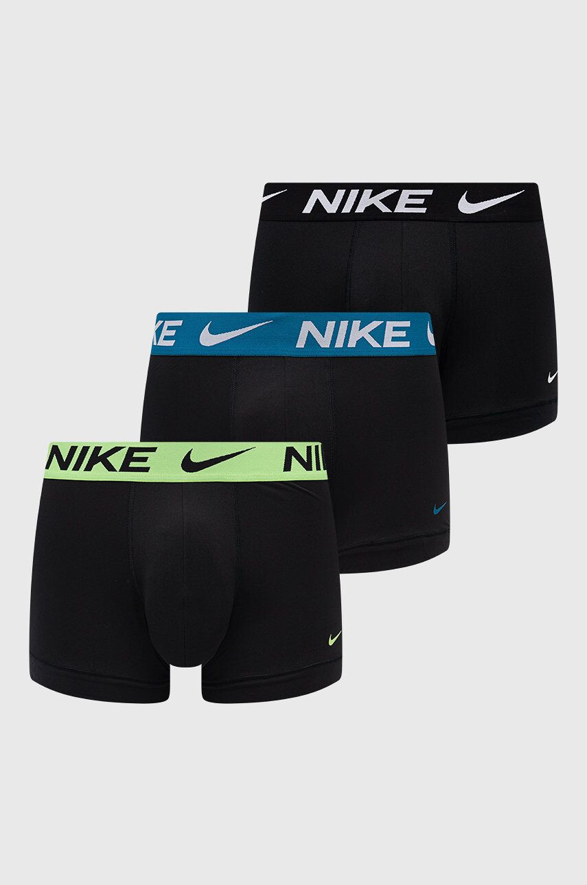 Nike Boxerky 3-pack pánské zelená barva - Pepit.cz