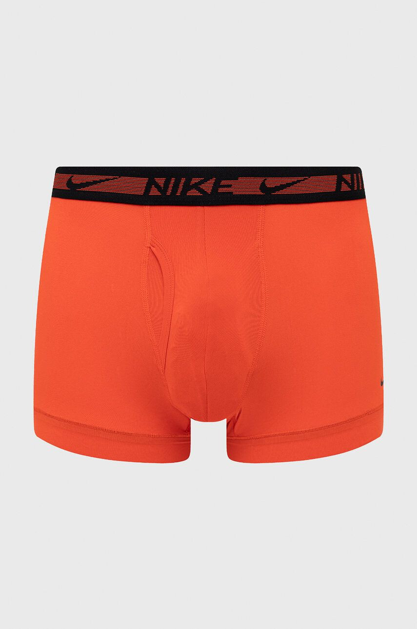 Nike Boxerky (3-pack) pánské červená barva - Pepit.cz