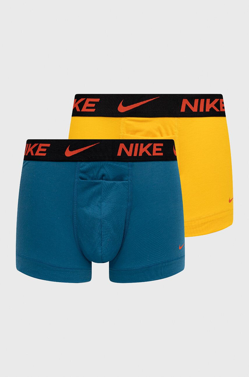 Nike Boxerky pánské žlutá barva - Pepit.cz