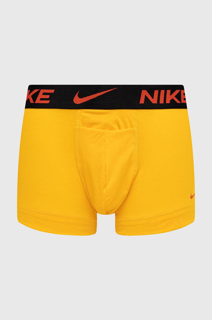 Nike Boxerky pánské žlutá barva - Pepit.cz