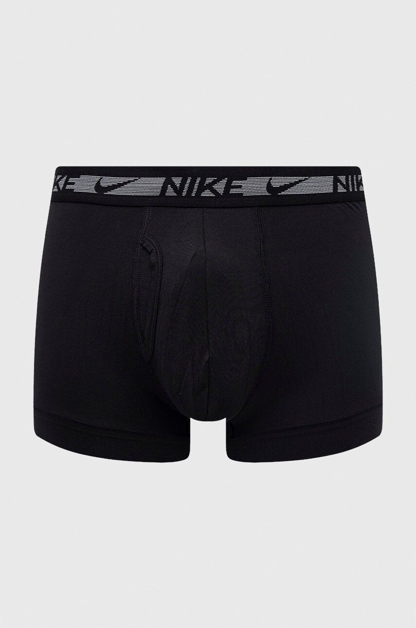 Nike Boxerky (3-pack) pánské šedá barva - Pepit.cz