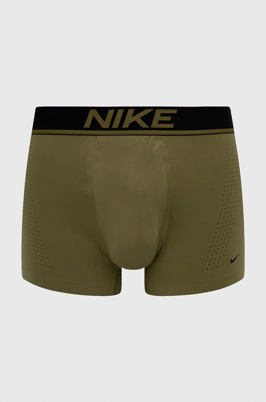 Nike Boxerky pánské zelená barva - Pepit.cz