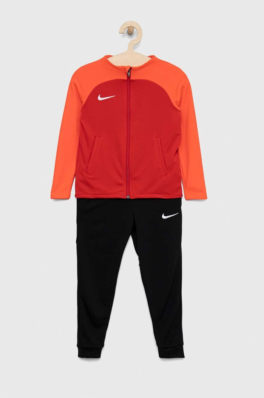 Nike Dětská tepláková souprava červená barva - Pepit.cz