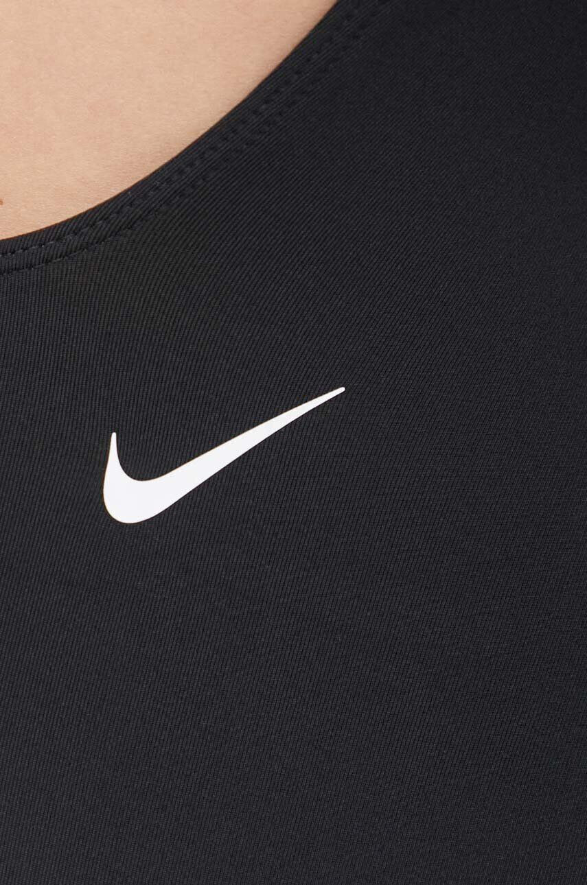 Nike Jednodílné plavky Multi Logo černá barva měkký košík - Pepit.cz