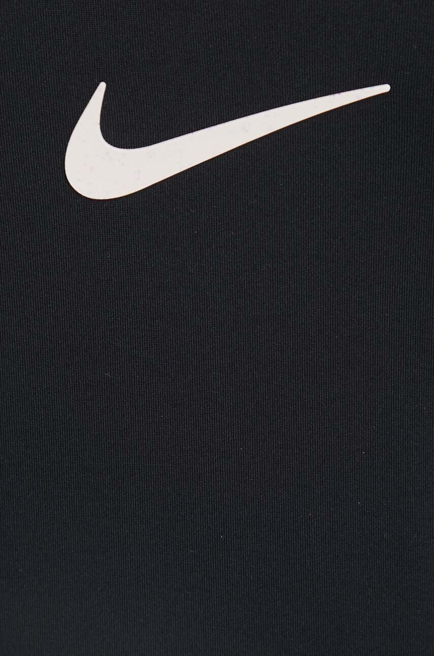 Nike Jednodílné plavky Wild černá barva měkký košík - Pepit.cz