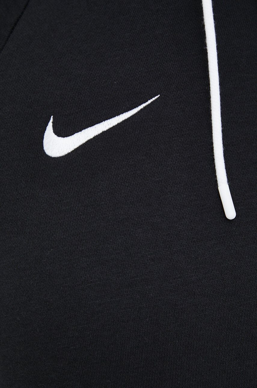 Nike Mikina dámská černá barva s kapucí hladká - Pepit.cz