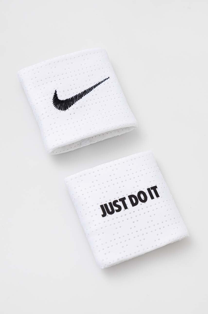 Nike Náramky 2-pack bílá barva - Pepit.cz