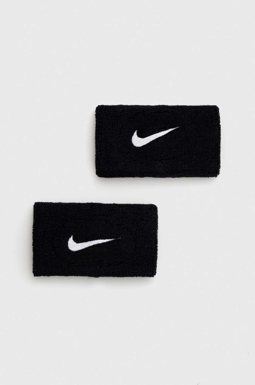 Nike Náramky 2-pack černá barva - Pepit.cz