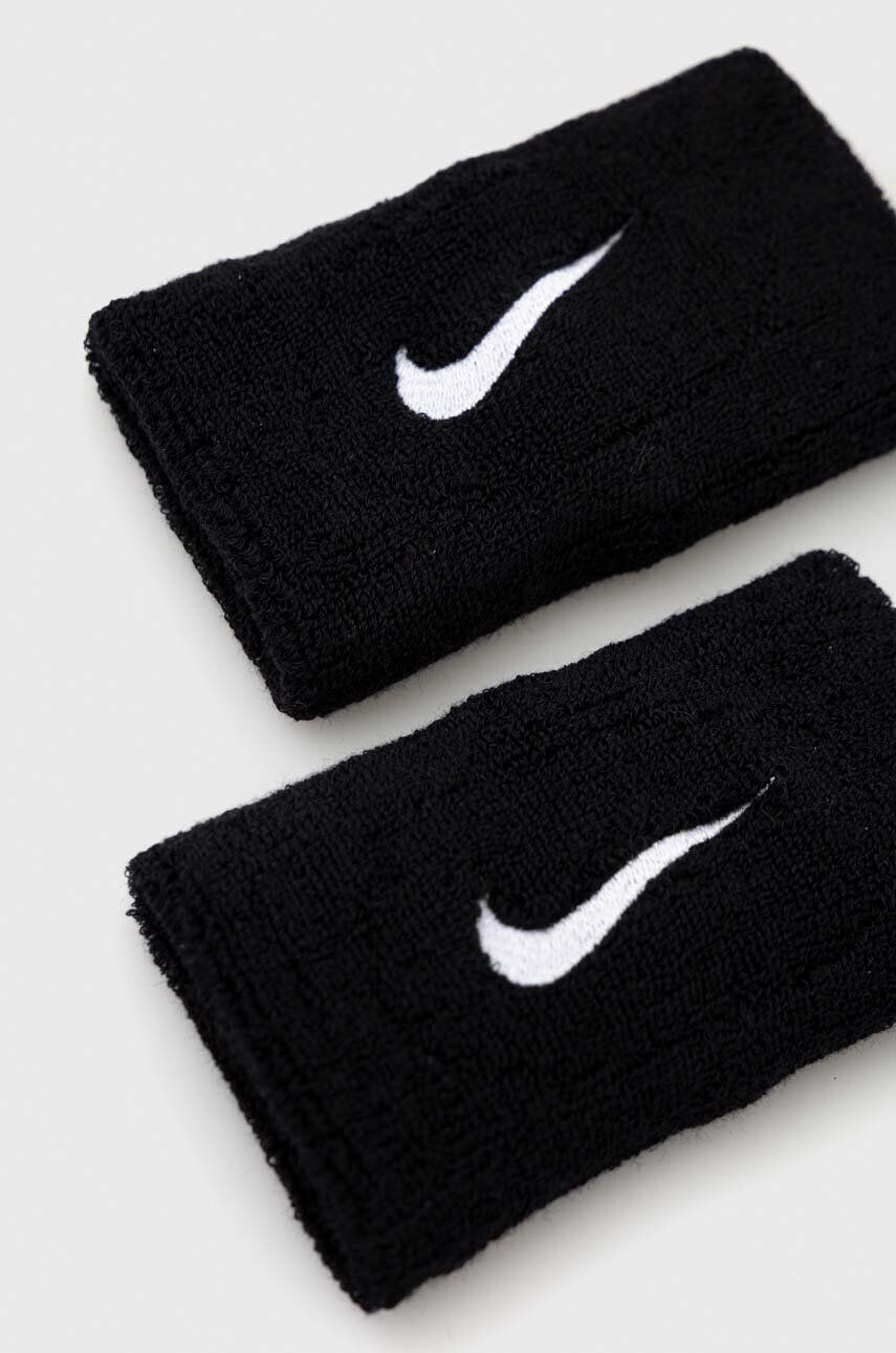 Nike Náramky 2-pack černá barva - Pepit.cz