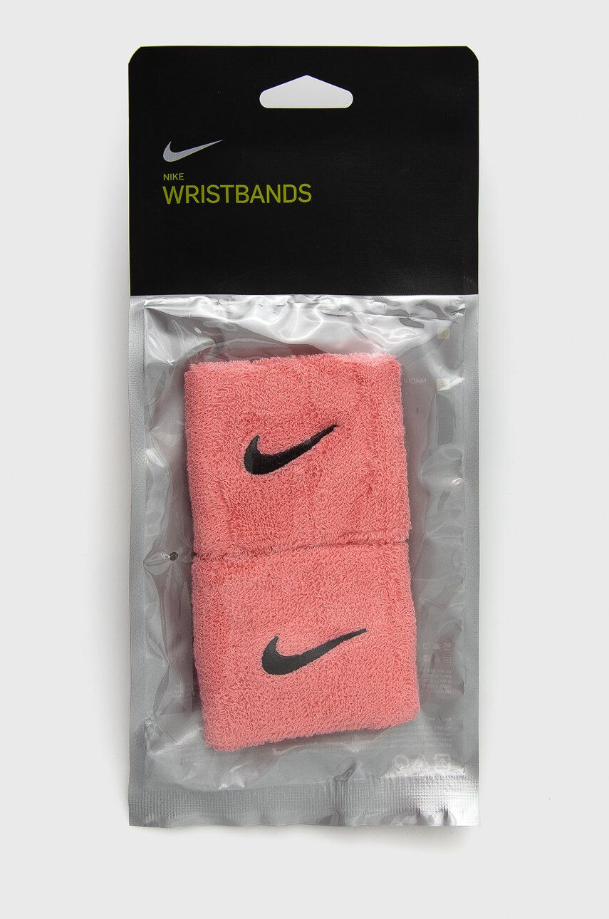 Nike Pásek na zápěstí růžová barva - Pepit.cz