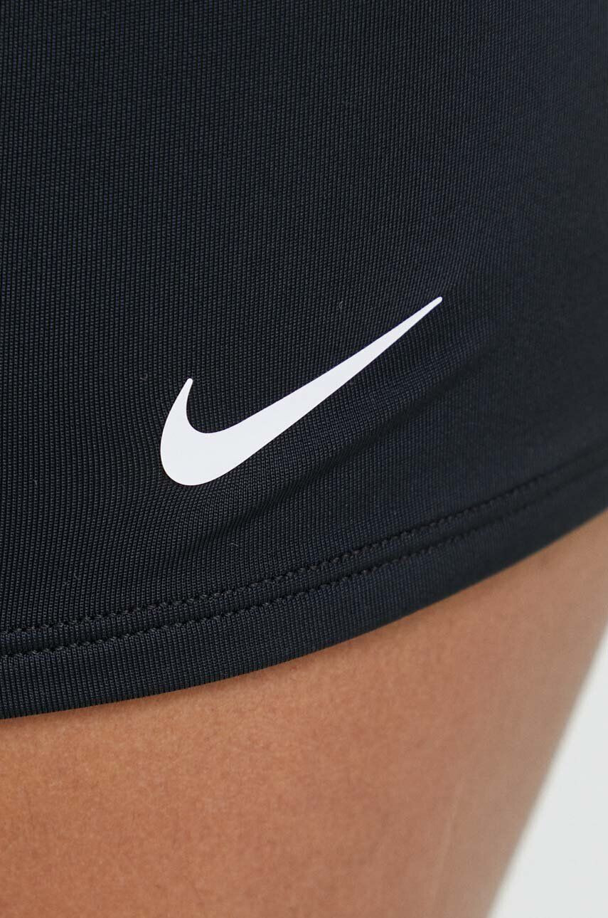 Nike Plavkové šortky Logo Tape černá barva - Pepit.cz