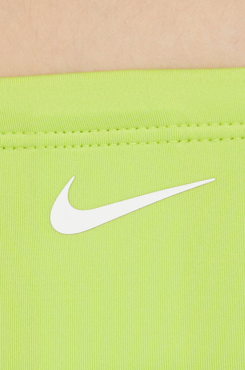 Nike Dvoudílné plavky Essential zelená barva mírně vyztužený košík - Pepit.cz