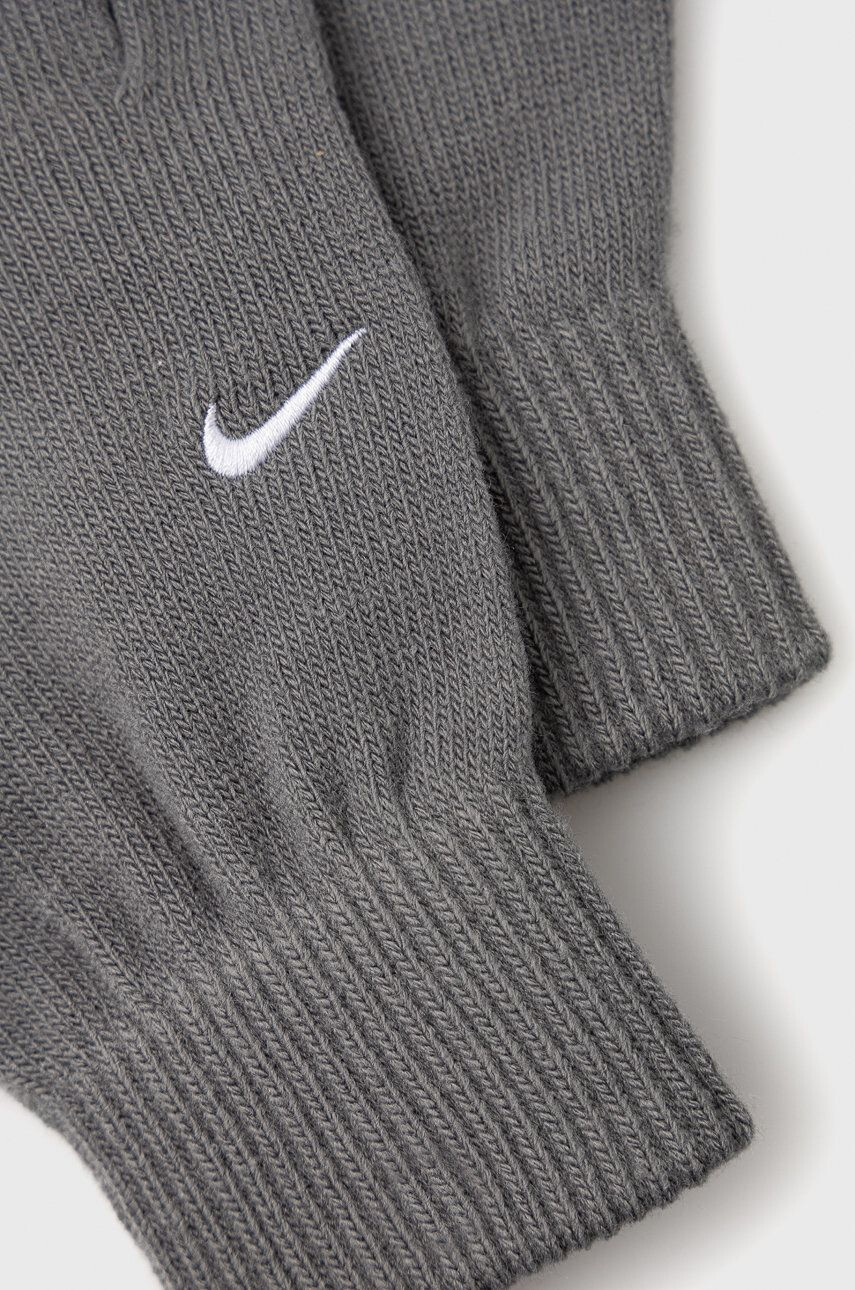 Nike Rukavice šedá barva - Pepit.cz