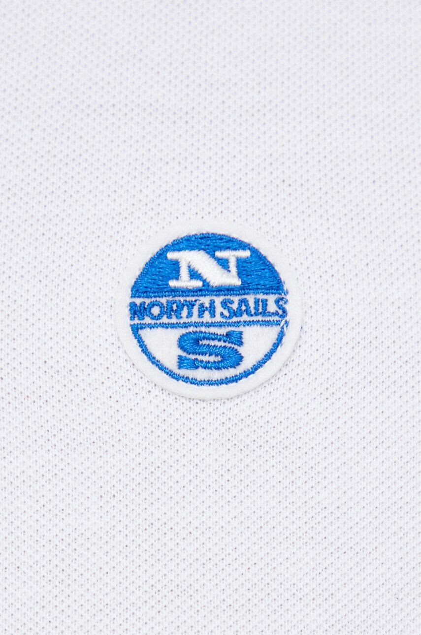 North Sails Bavlněné polo tričko bílá barva - Pepit.cz