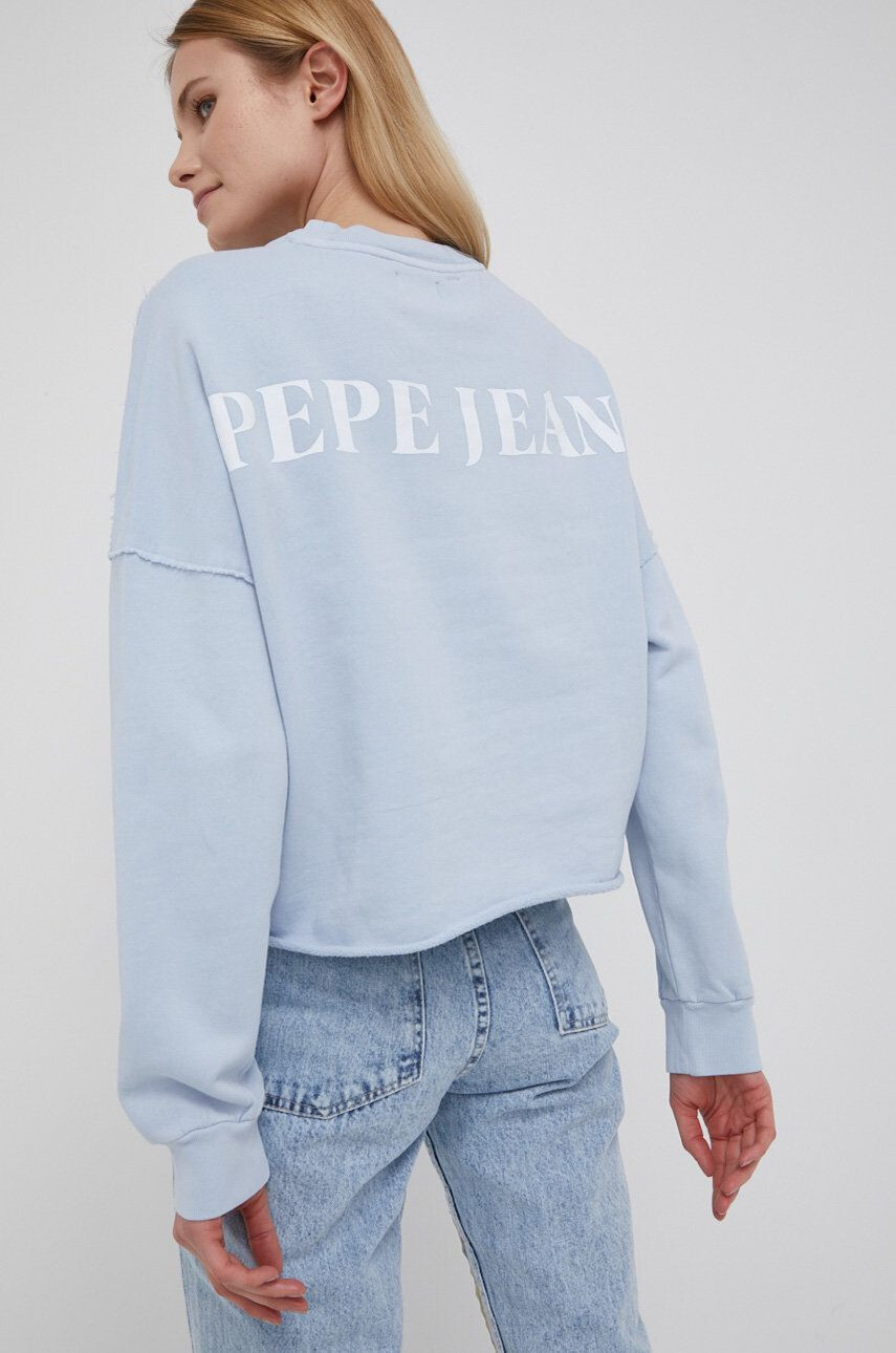 Pepe Jeans Bavlněná mikina Cloudie dámská s potiskem - Pepit.cz