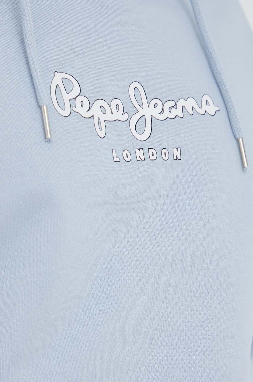 Pepe Jeans Bavlněná mikina Edward Hoodie pánská s kapucí s potiskem - Pepit.cz