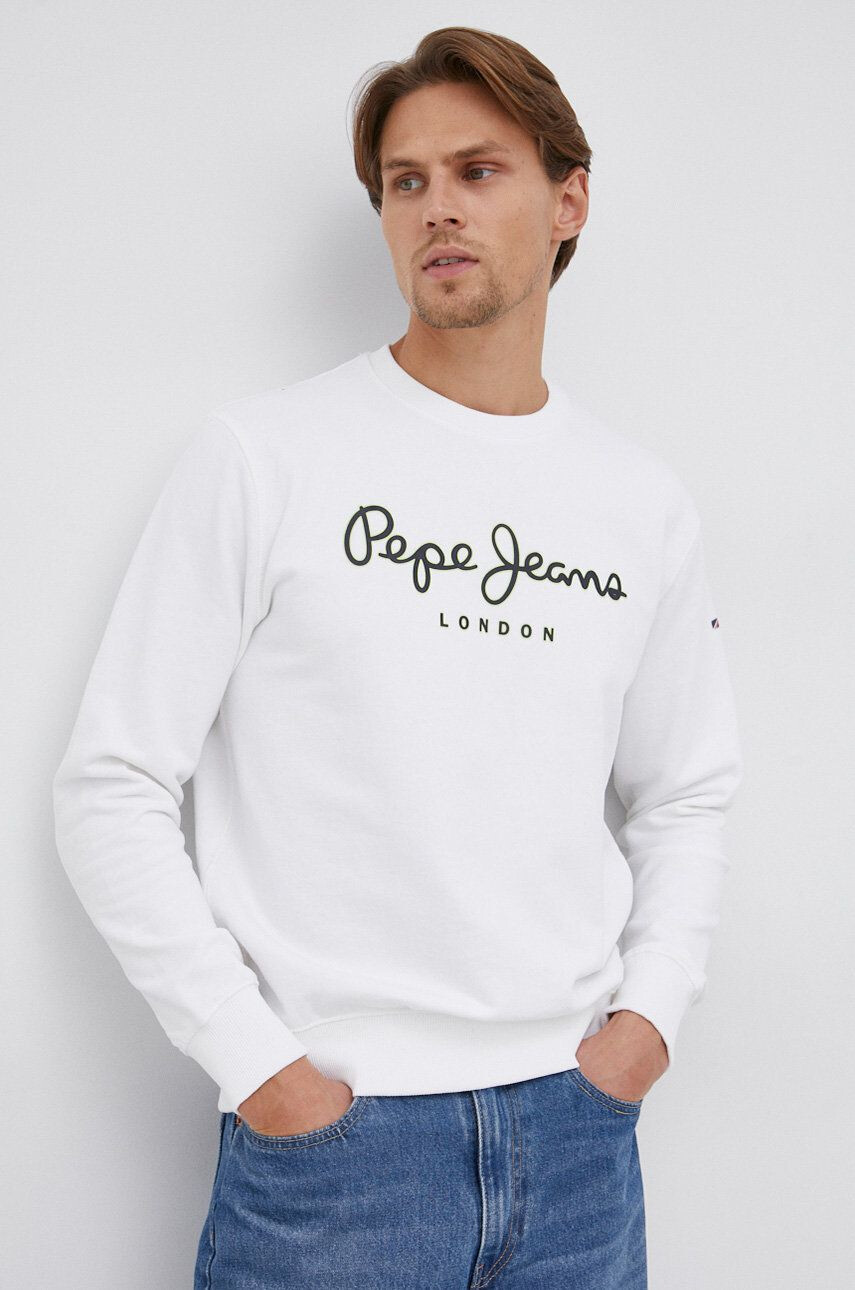 Pepe Jeans Bavlněná mikina George Crew - Pepit.cz