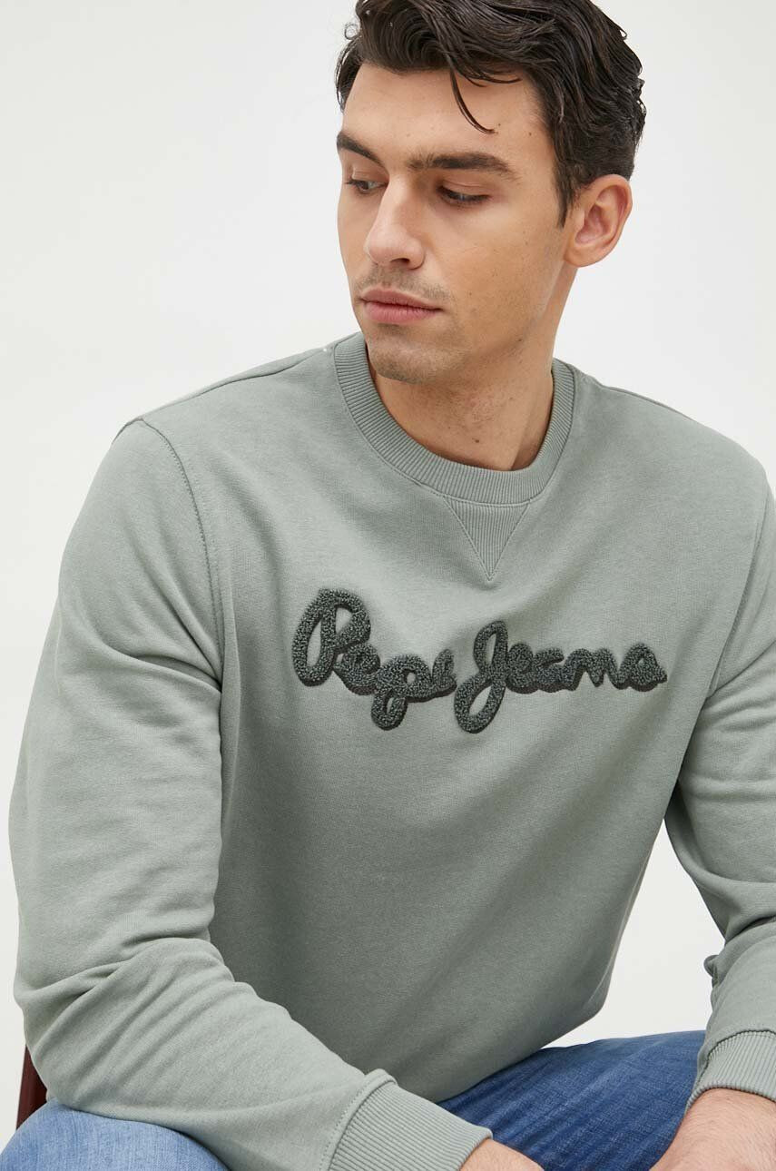 Pepe Jeans Bavlněná mikina Ryan Crew - Pepit.cz