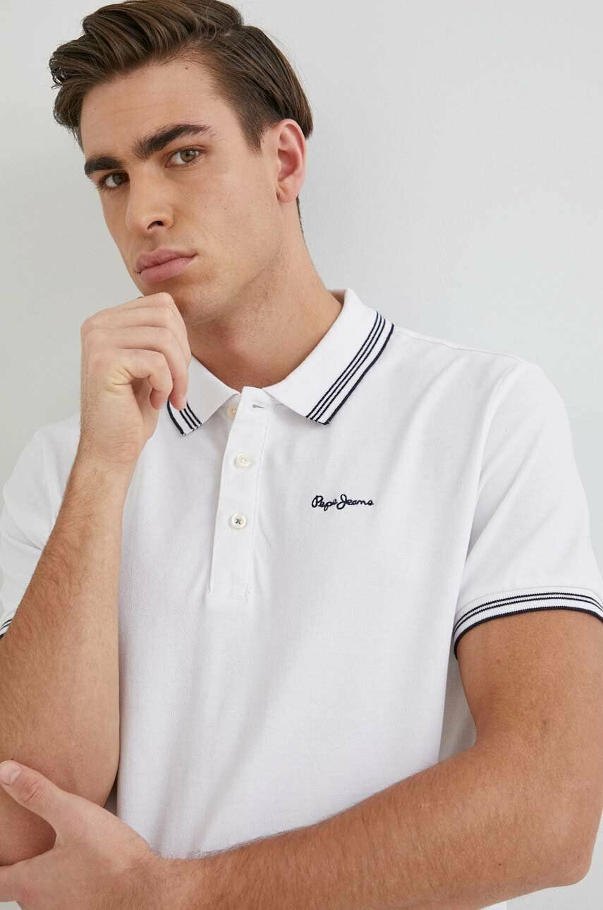 Pepe Jeans Bavlněné polo tričko Jett - Pepit.cz