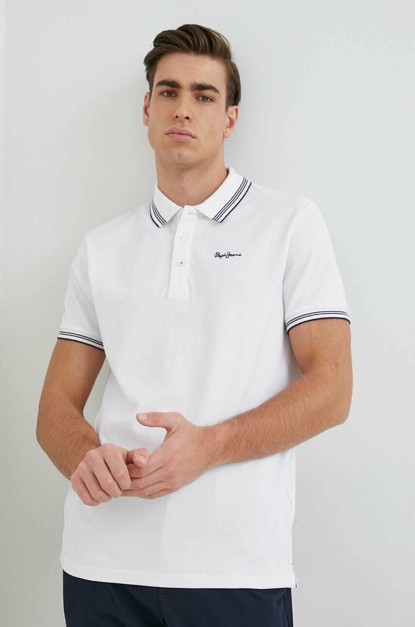 Pepe Jeans Bavlněné polo tričko Jett - Pepit.cz