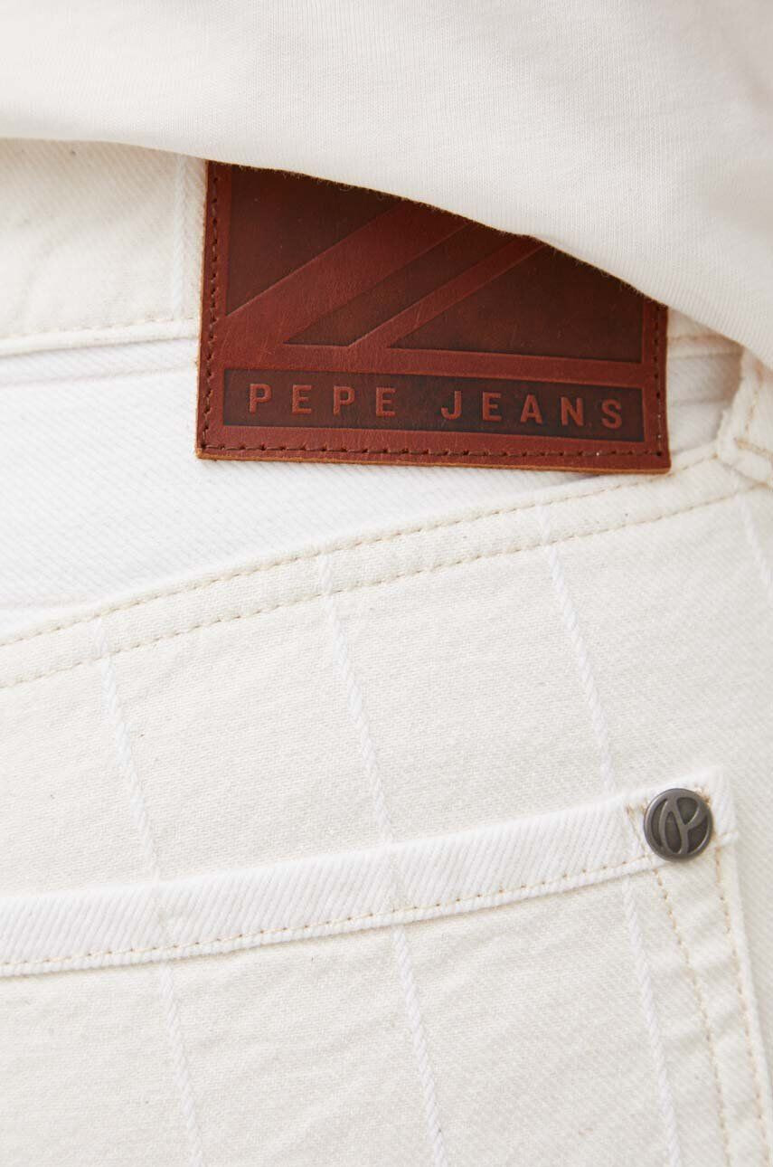 Pepe Jeans Bavlněné šortky Callen béžová barva - Pepit.cz