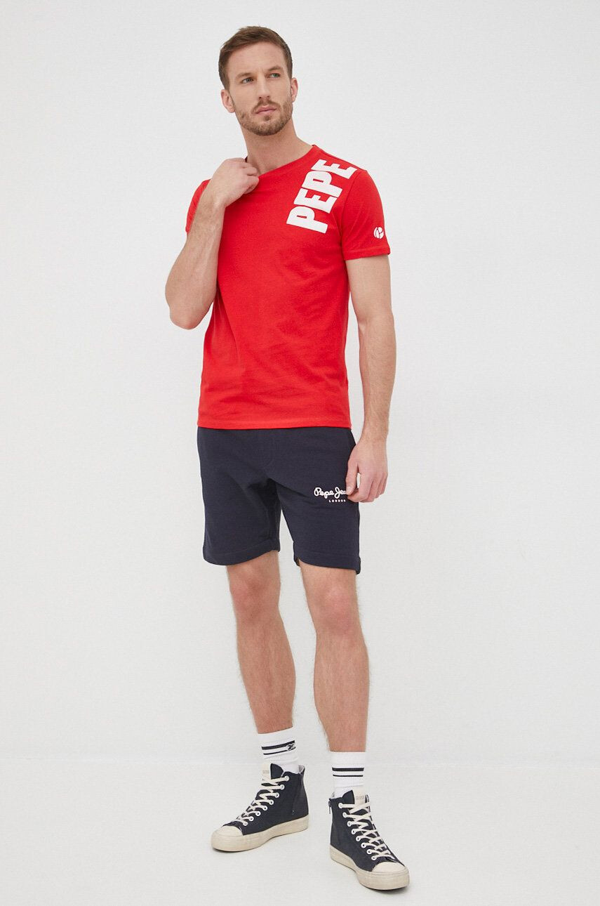 Pepe Jeans Bavlněné šortky George Short - Pepit.cz