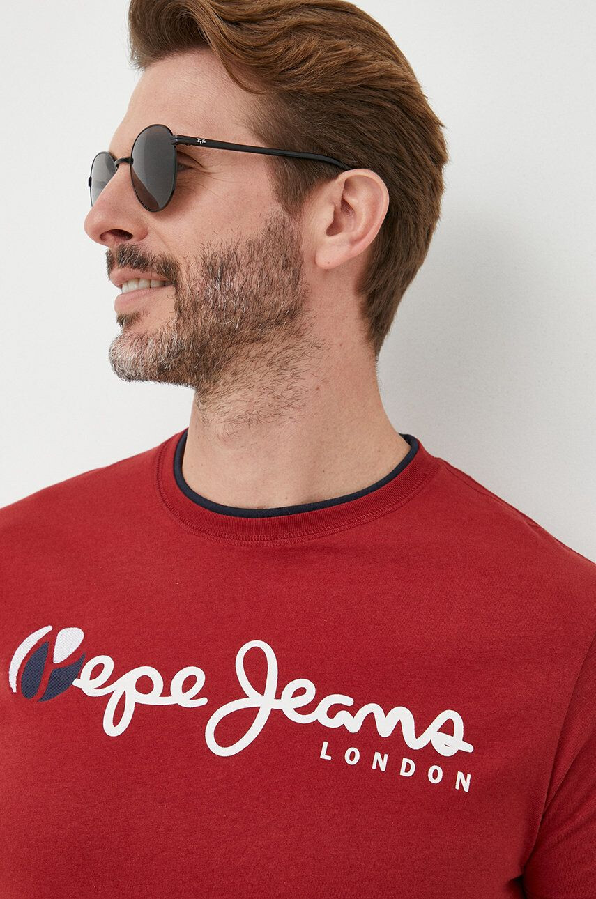 Pepe Jeans Bavlněné tričko - Pepit.cz