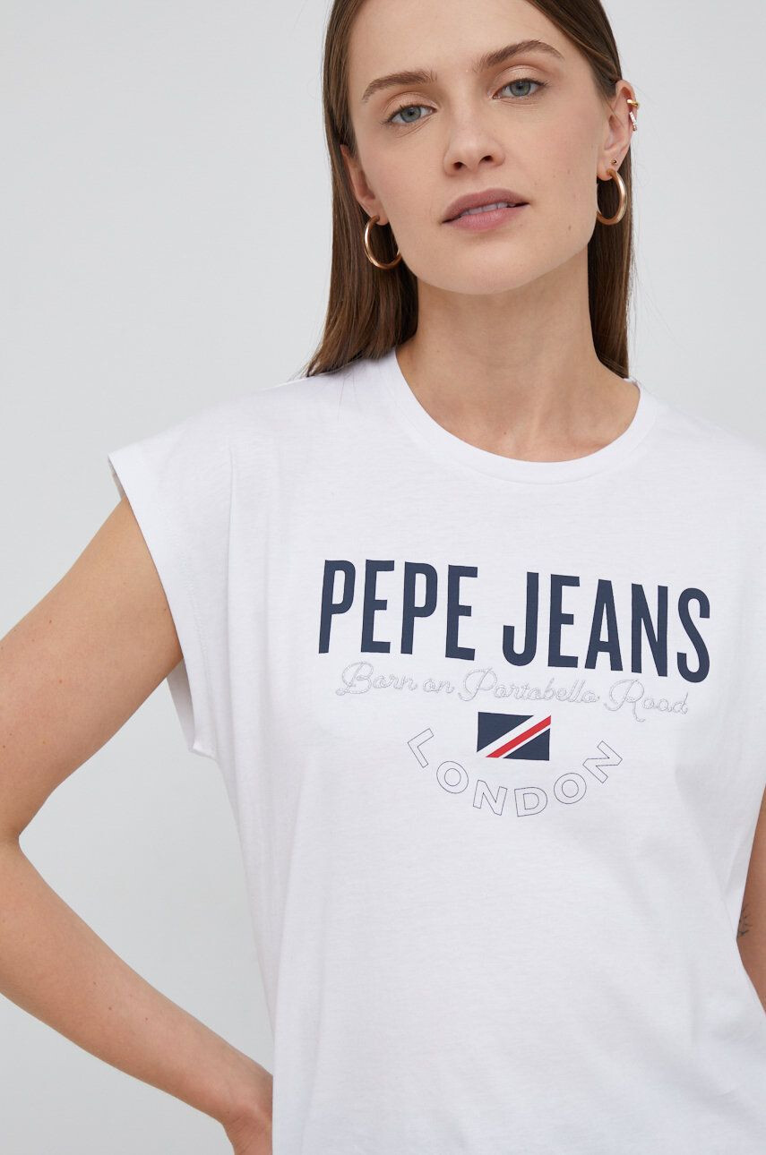 Pepe Jeans Bavlněné tričko - Pepit.cz