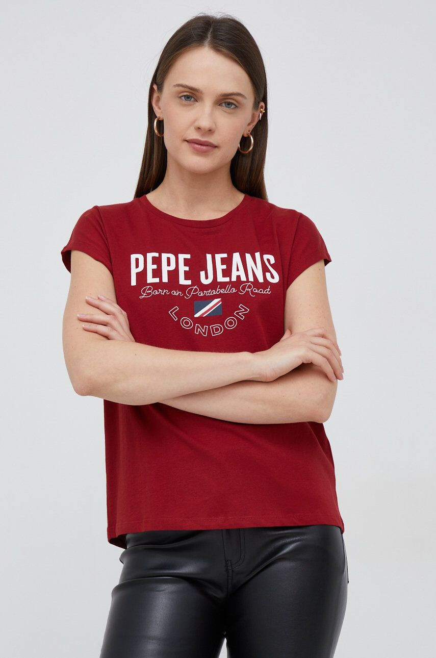 Pepe Jeans Bavlněné tričko - Pepit.cz