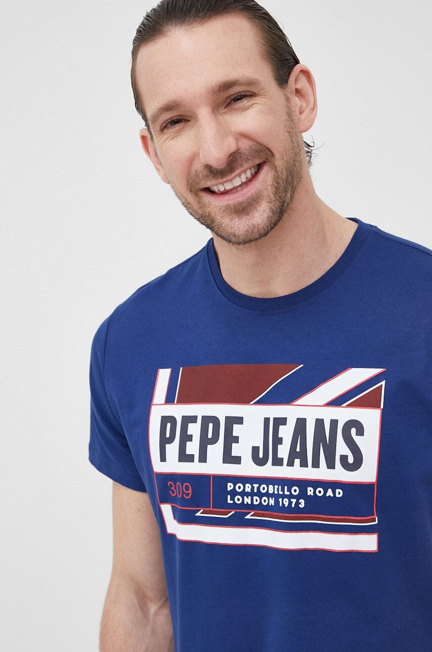 Pepe Jeans Bavlněné tričko Adelard - Pepit.cz