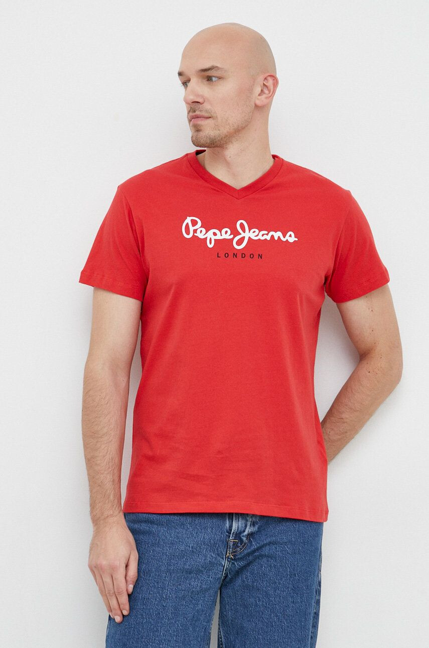 Pepe Jeans Bavlněné tričko Eggo - Pepit.cz