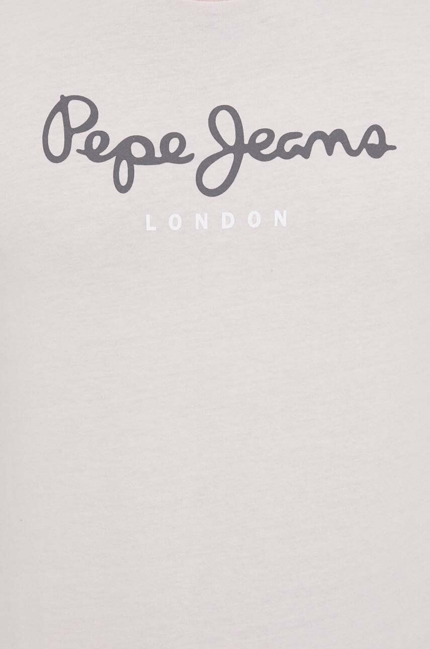 Pepe Jeans Bavlněné tričko Eggo růžová barva s potiskem - Pepit.cz