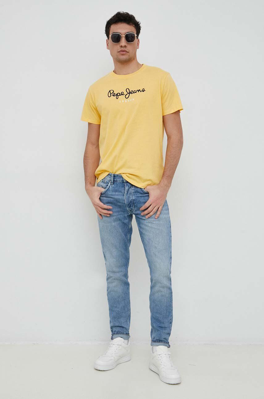 Pepe Jeans Bavlněné tričko Eggo - Pepit.cz