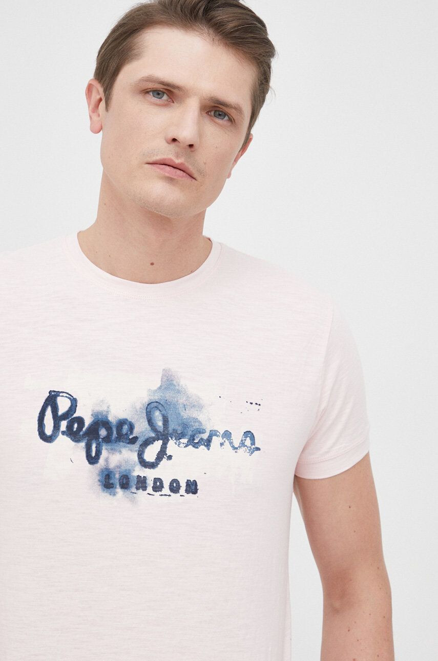 Pepe Jeans Bavlněné tričko Golders N - Pepit.cz