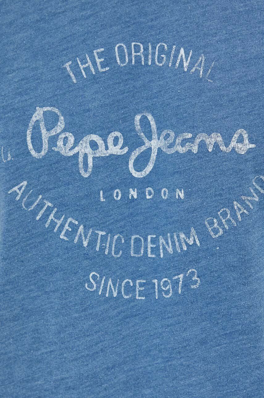 Pepe Jeans Bavlněné tričko Ringo s potiskem - Pepit.cz