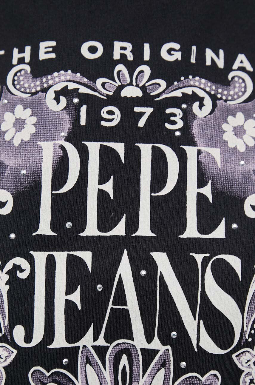 Pepe Jeans Bavlněné tričko s dlouhým rukávem Lulu - Pepit.cz