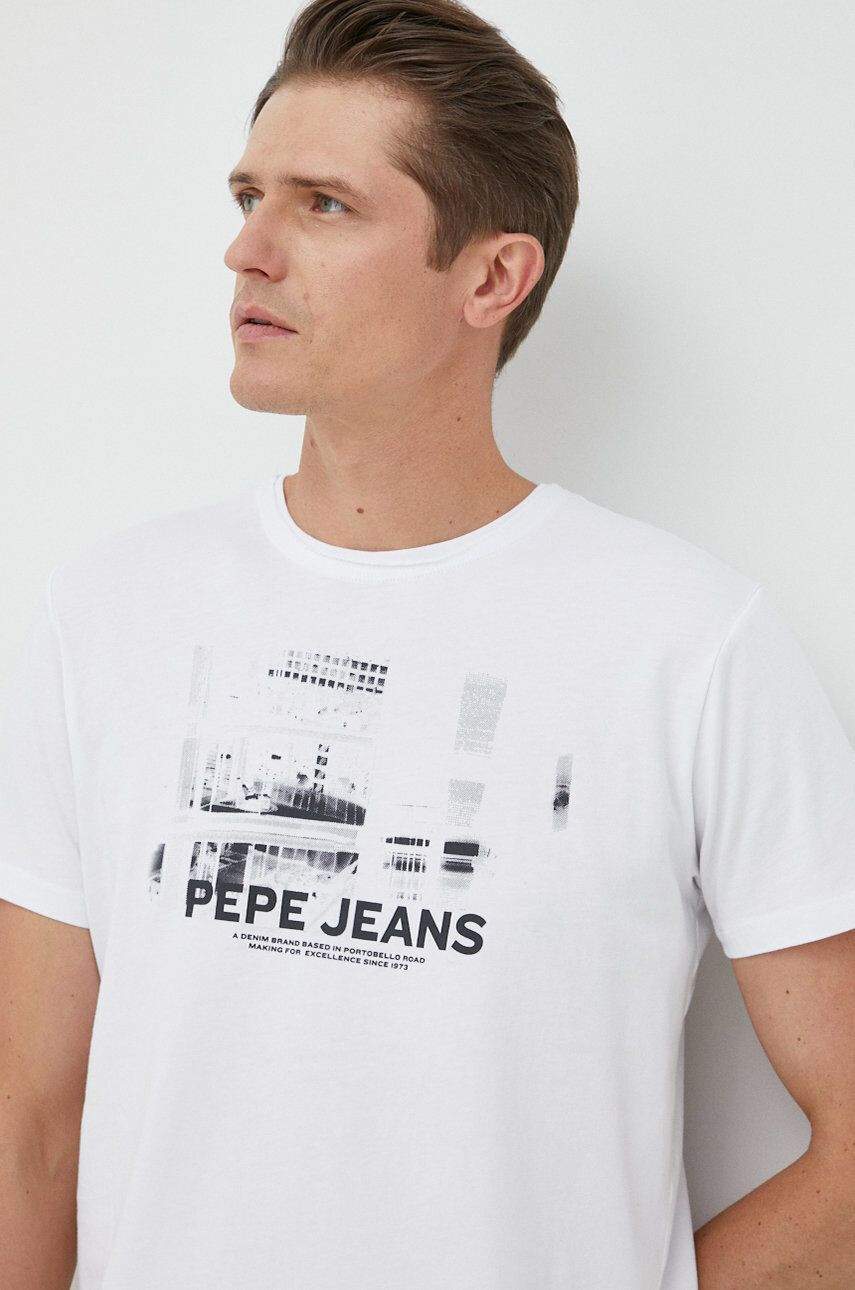 Pepe Jeans Bavlněné tričko Seraph - Pepit.cz