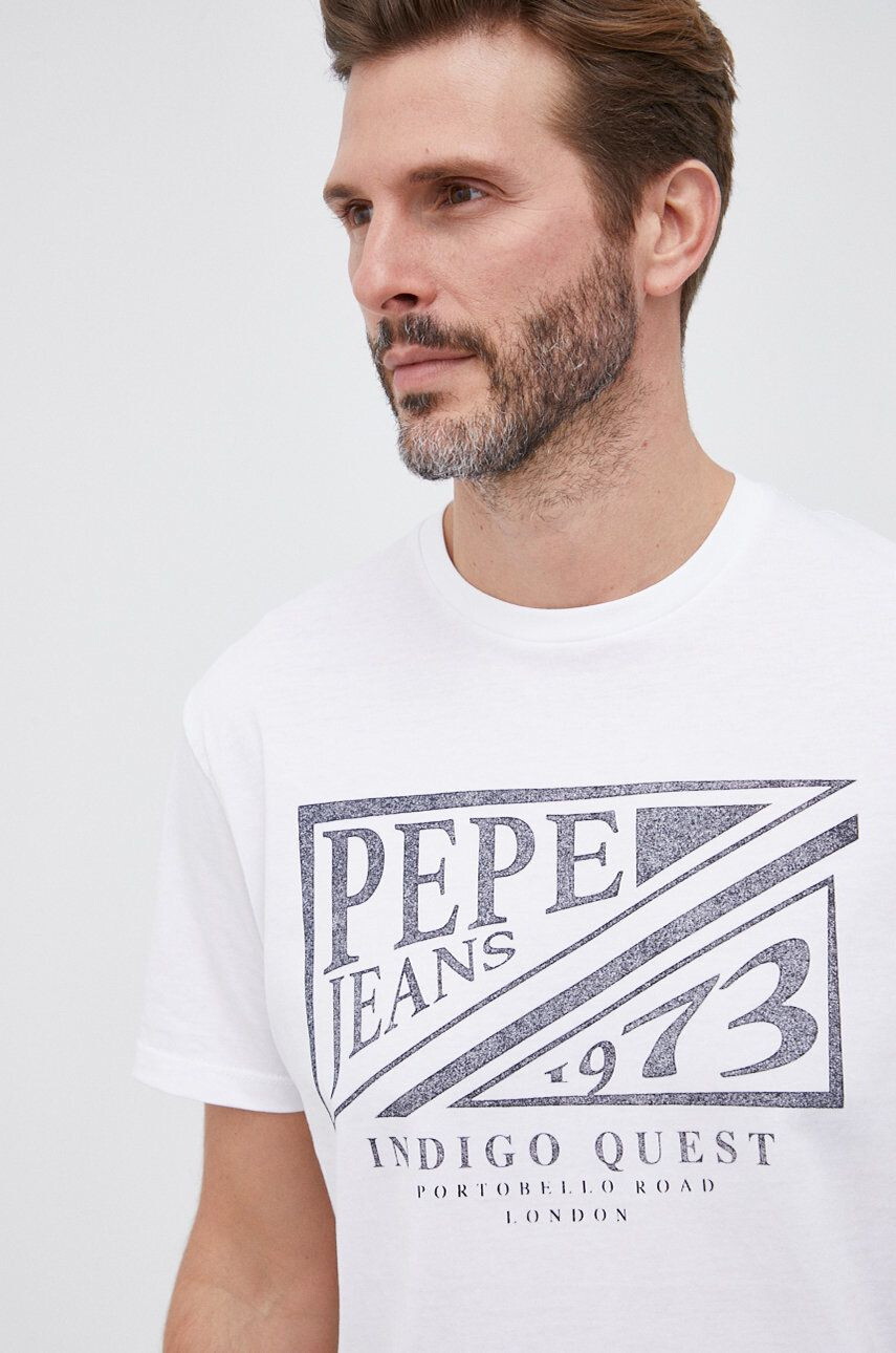 Pepe Jeans Bavlněné tričko - Pepit.cz