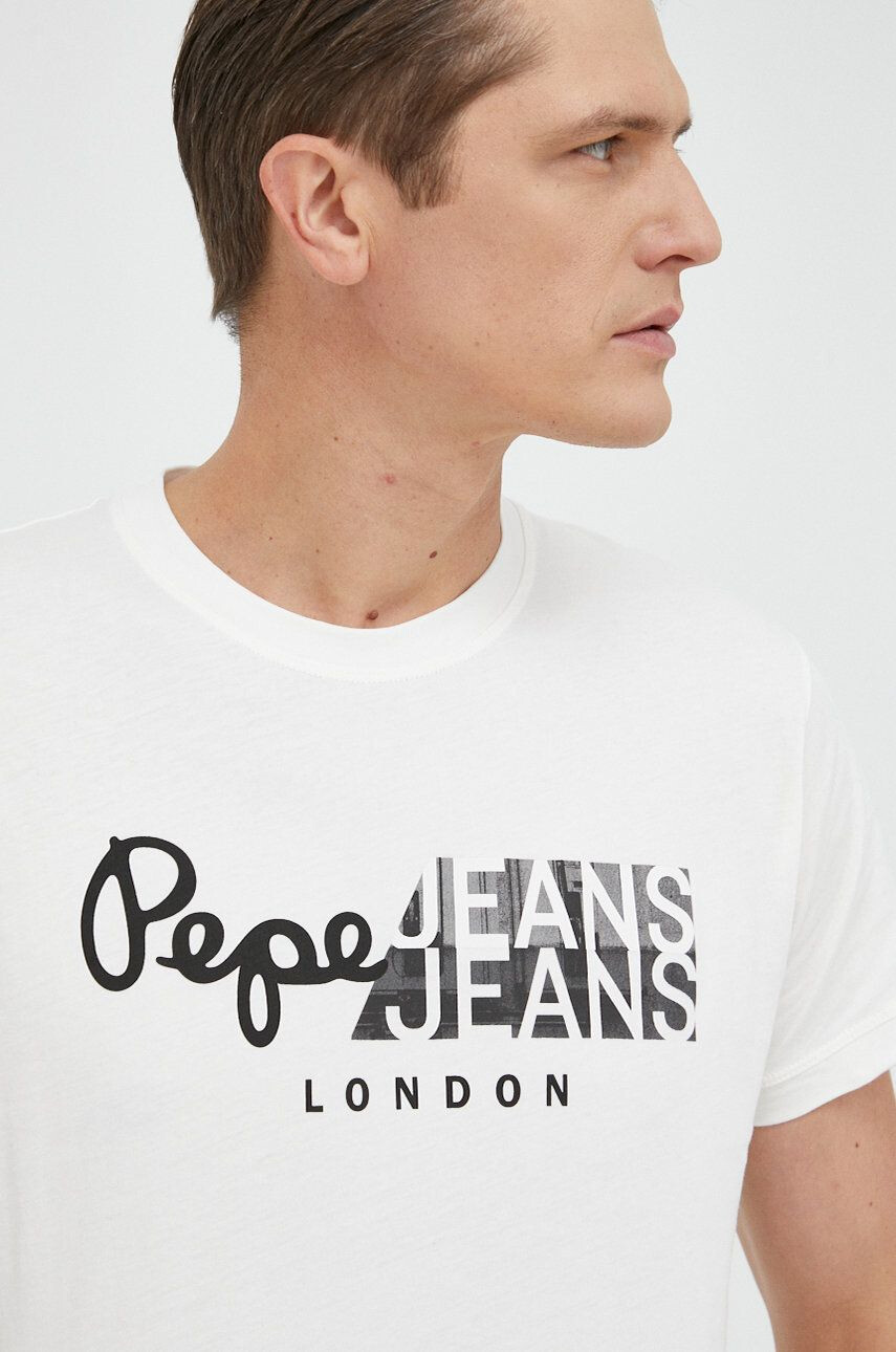 Pepe Jeans Bavlněné tričko Topher - Pepit.cz