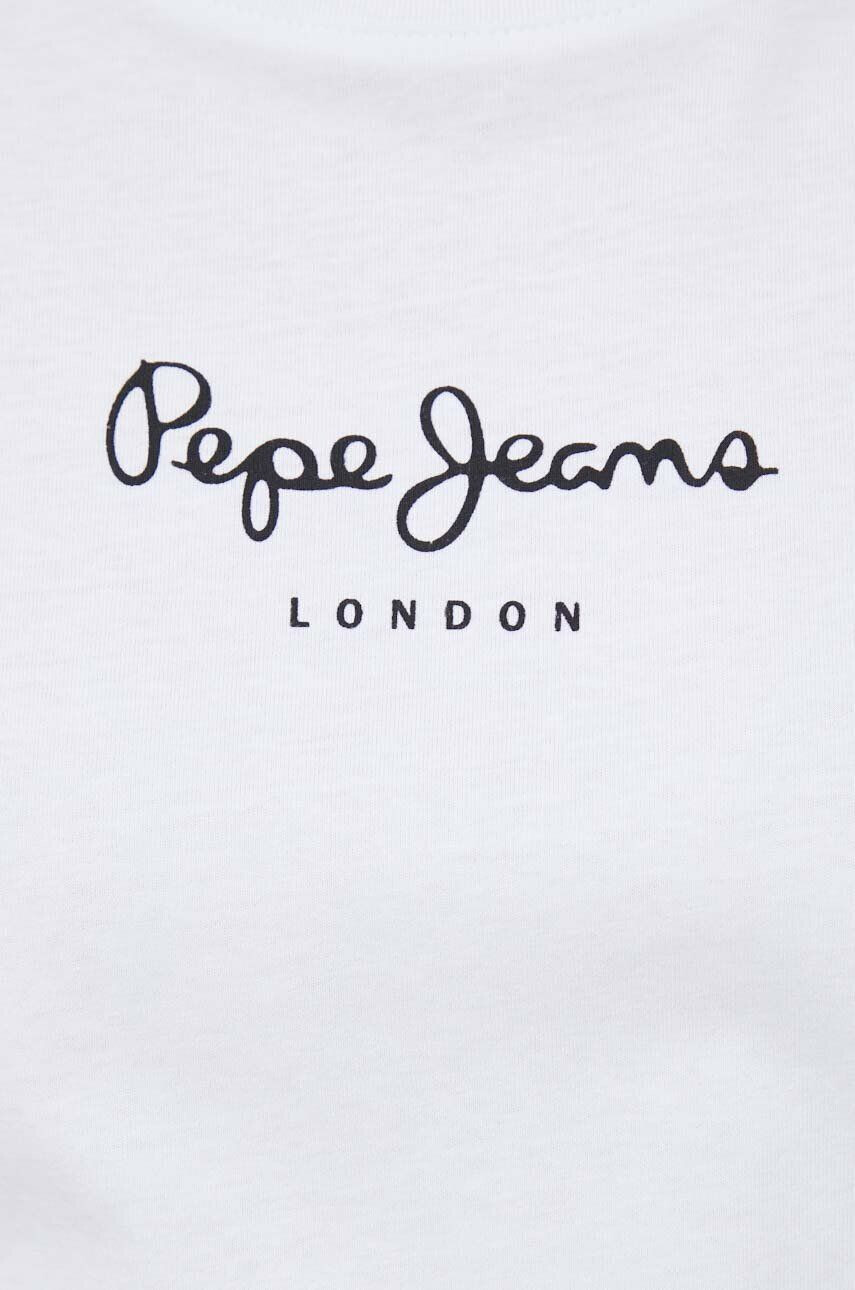 Pepe Jeans Bavlněné tričko Wendy bílá barva - Pepit.cz