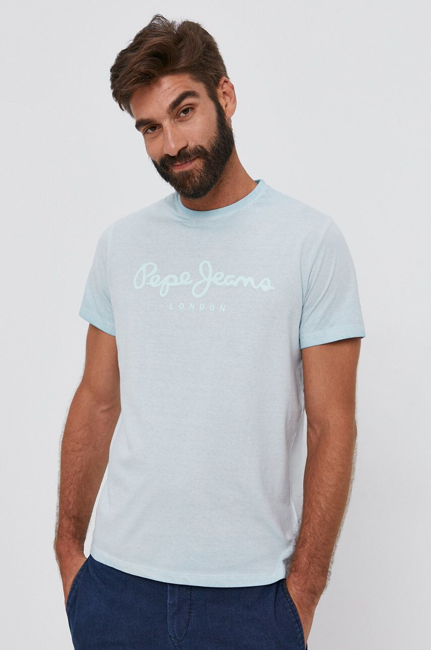 Pepe Jeans Bavlněné tričko West Sir - Pepit.cz