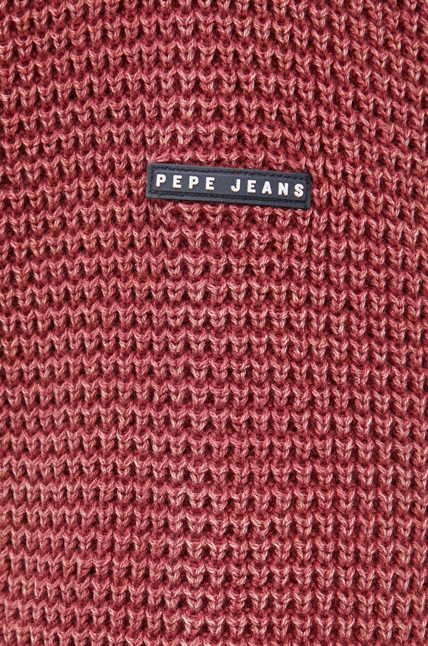 Pepe Jeans Bavlněný svetr bílá barva - Pepit.cz