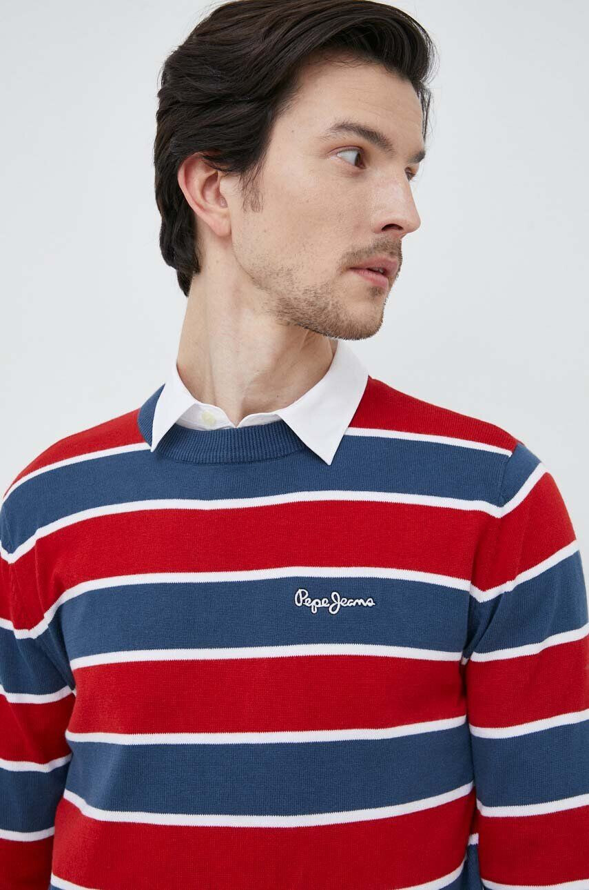 Pepe Jeans Bavlněný svetr Paul lehký - Pepit.cz