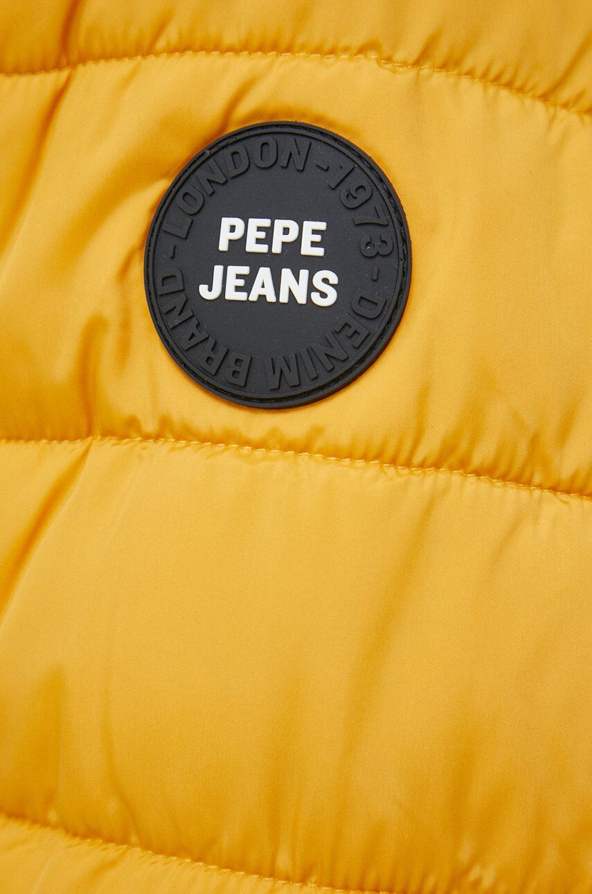 Pepe Jeans Bunda pánská žlutá barva zimní - Pepit.cz