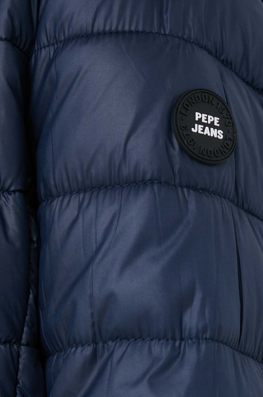 Pepe Jeans Bunda Alexa dámská tmavomodrá barva přechodná - Pepit.cz