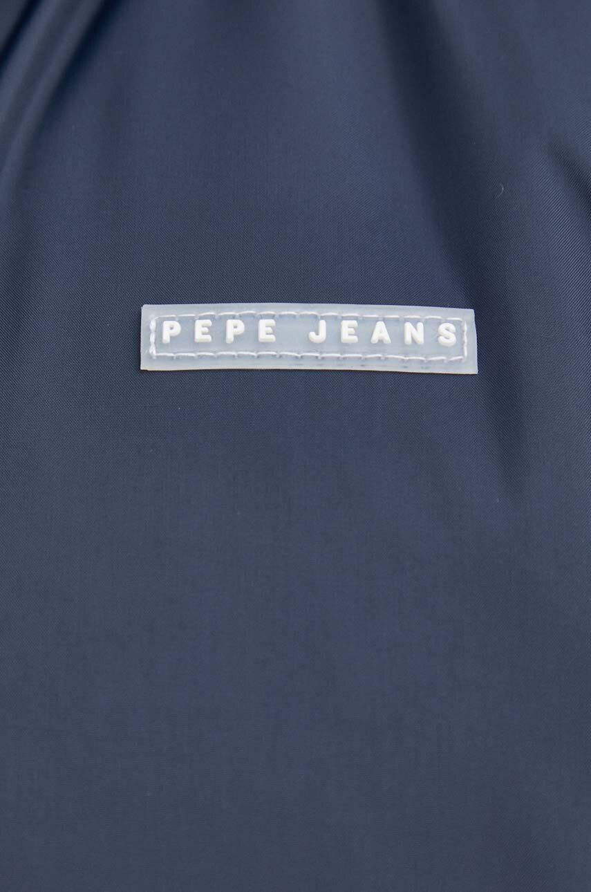 Pepe Jeans Bunda Bon pánská tmavomodrá barva přechodná - Pepit.cz