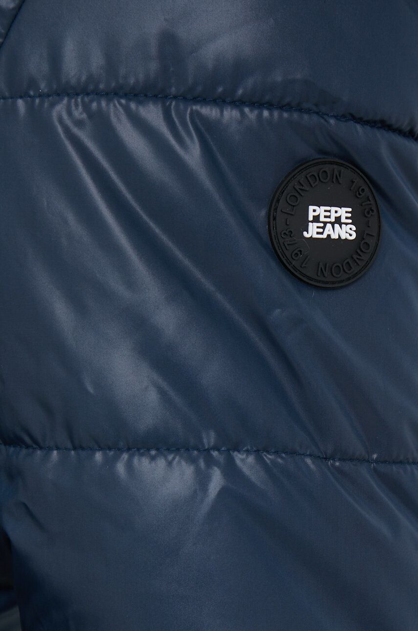 Pepe Jeans Bunda June dámská tmavomodrá barva zimní - Pepit.cz