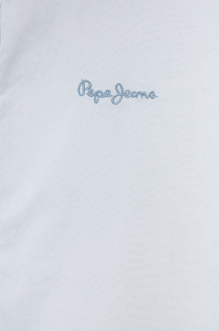 Pepe Jeans Dětská bavlněná košile Misterton bílá barva - Pepit.cz