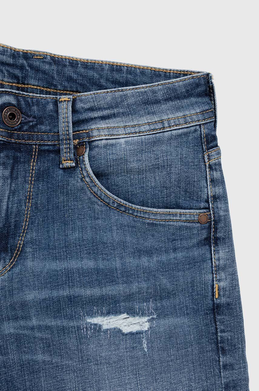 Pepe Jeans Dětské riflové kraťasy Cashed Short Repair nastavitelný pas - Pepit.cz