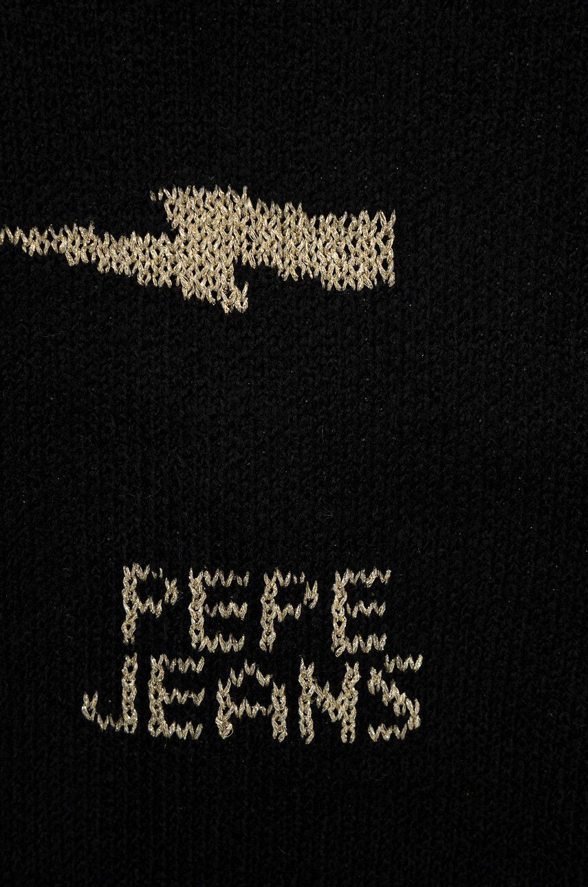 Pepe Jeans Dětský svetr černá barva - Pepit.cz